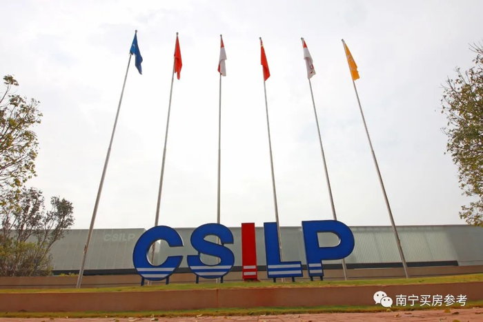 ▲2019年 中新国际物流园加速建设。图来源于南宁晚报