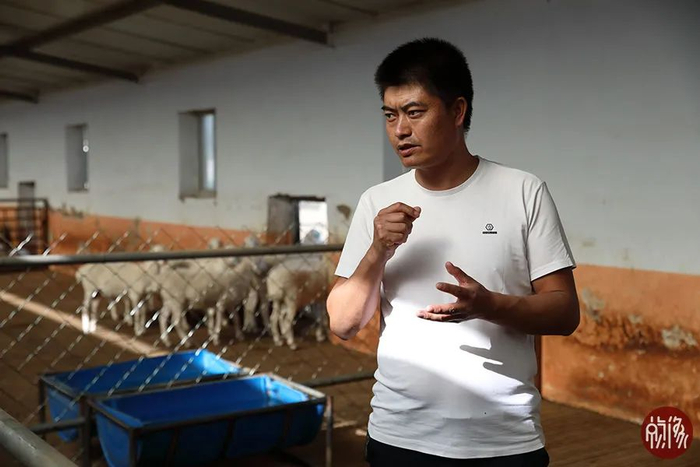 马大五德接受采访。陈维松 摄