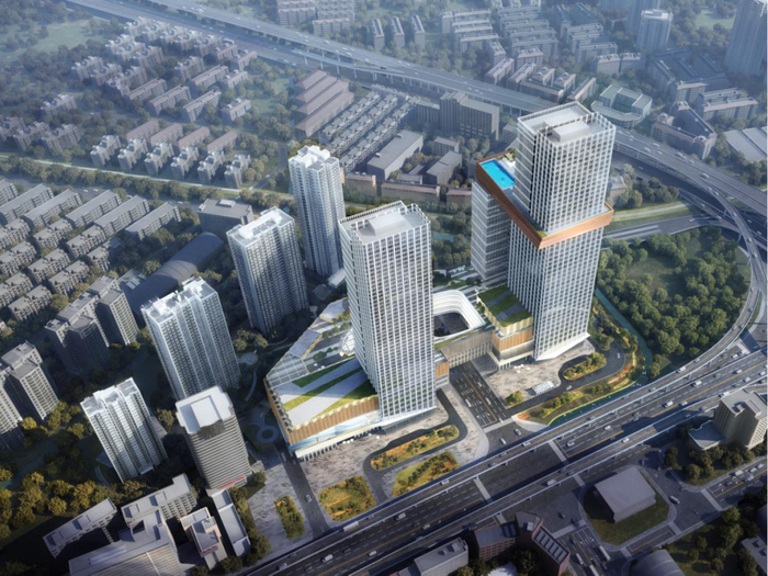 昆明市综合交通国际枢纽项目效果图