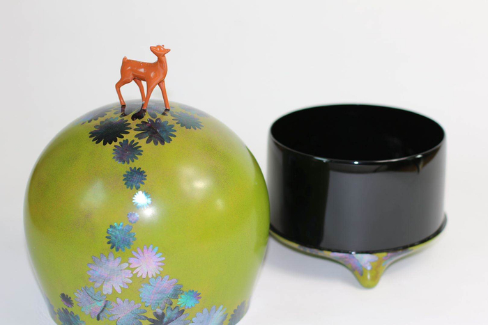 陈博文作品《春鹿》