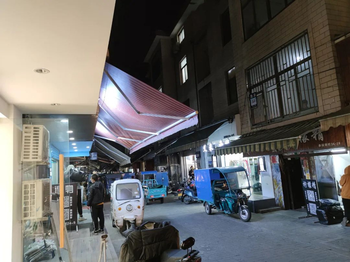 ▲外贸村的街道。 新京报记者赵敏 摄