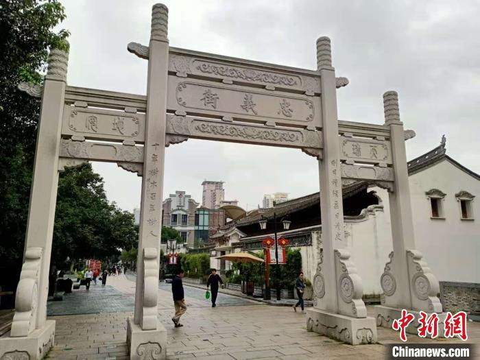 公园路历史文化街区。　胡丁于 摄