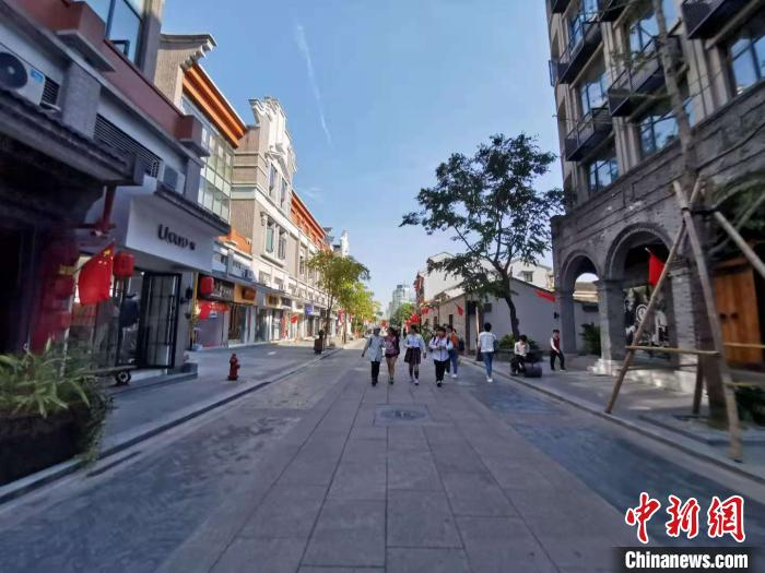 公园路历史文化街区。瑞安市名城建设中心 供图