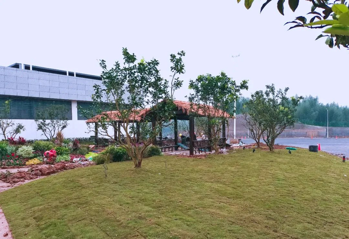 G42沪蓉高速龙溪河服务区一角 图：梁平微发布