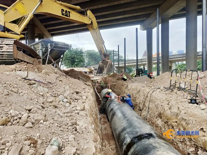 ▲改造工程施工现场