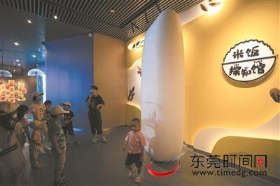 ▲太粮米饭探知馆 全媒体记者 程永强 摄