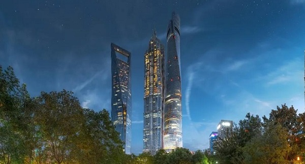 图说：上海小陆家嘴风景区 来源/乐游上海供图（下同）