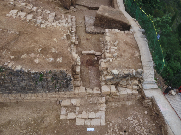 皇殿台主城门全景 重庆市文化遗产研究院供图