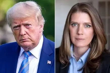  特朗普和侄女玛丽（资料图）