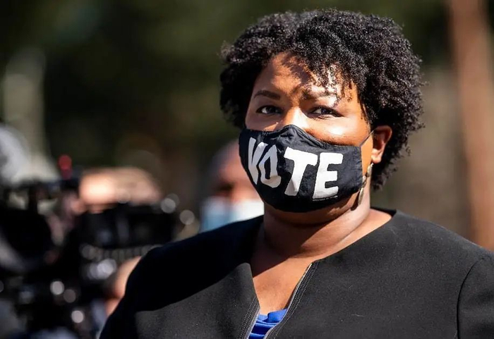 ▲为选民便利选举而奔走的史黛西。图据华盛顿邮报