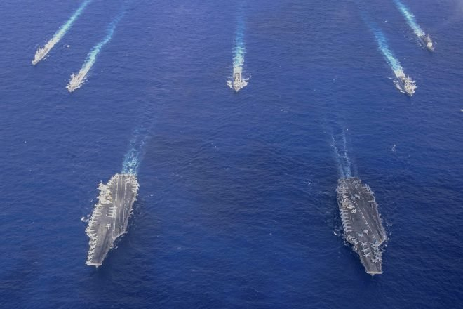 特朗普一顿整军，美国航母还是处处真空期