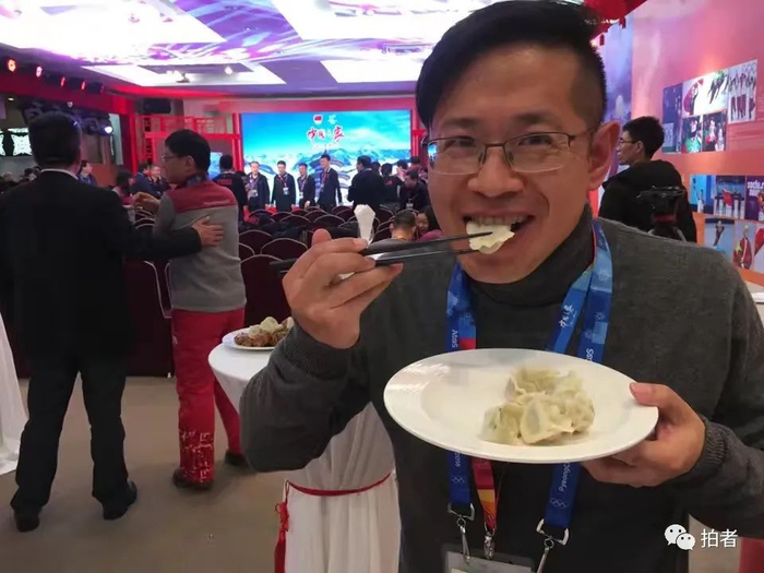 ▲2018年2月15日，农历大年三十，韩国江陵中国之家，终于吃上了饺子。