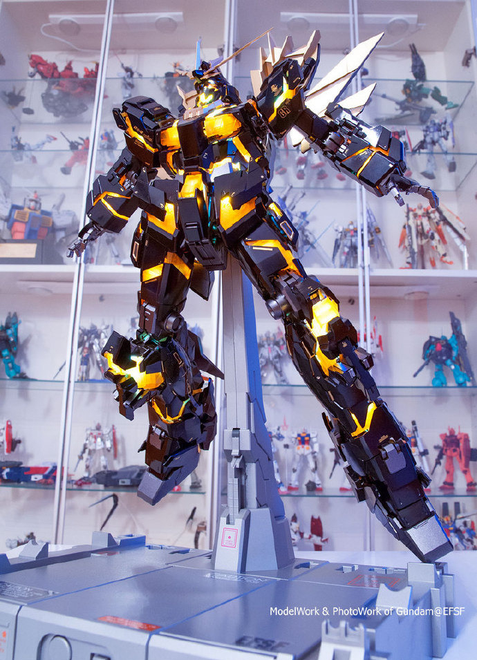 确定不是3d渲染图?pg比例报丧女妖高达模型