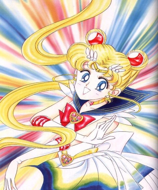 《美少女战士》:充满梦幻风格的原画集,武内直子作品