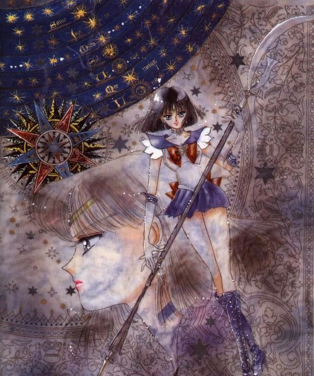 《美少女战士》:充满梦幻风格的原画集,武内直子作品