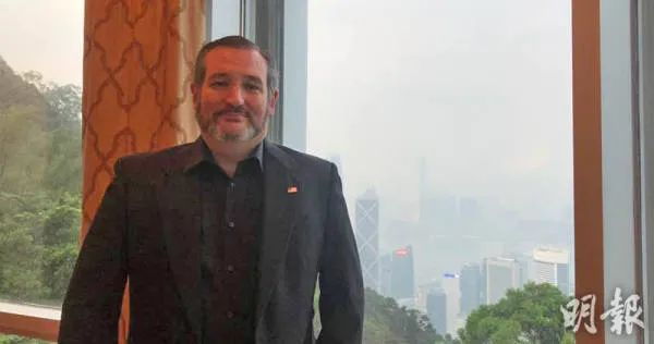 △克鲁兹去年赴港搅局，图自明报