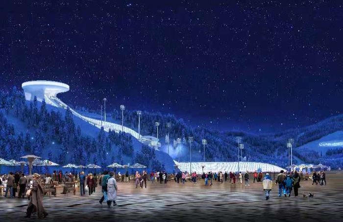 雪如意”效果图。清华大学建筑设计研究院供图&nbsp;