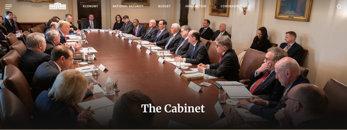 △截图自美国白宫官网