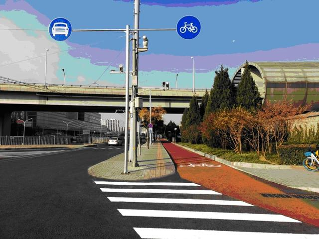 西直门外大街辅路