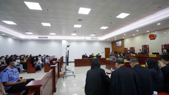  （2020年8月10日开平市区国某良案庭审现场）