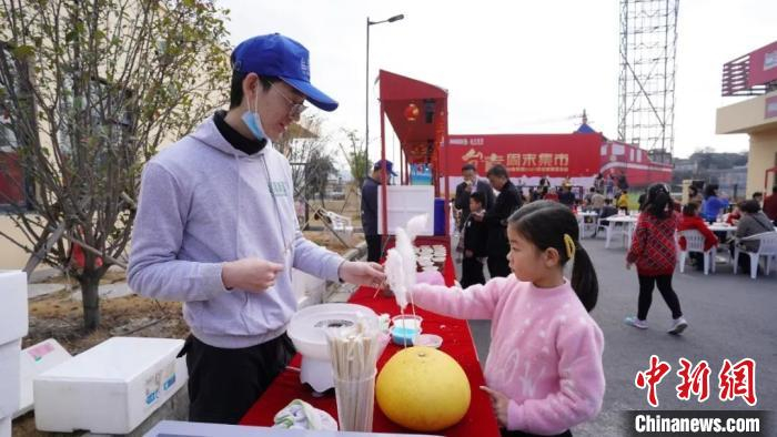 “台青周末集市”现场 浙台(玉环)经贸合作区供图