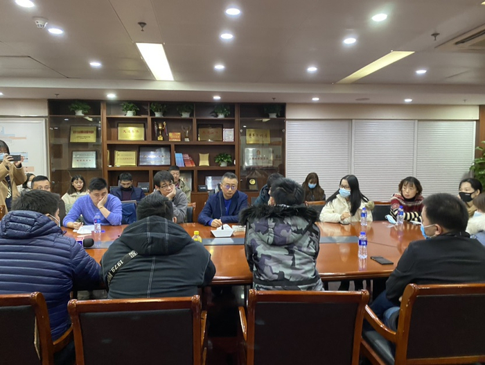 上海地铁召开官方手机软件“Metro大都会”乘客座谈会 澎湃新闻记者 陈逸欣 摄