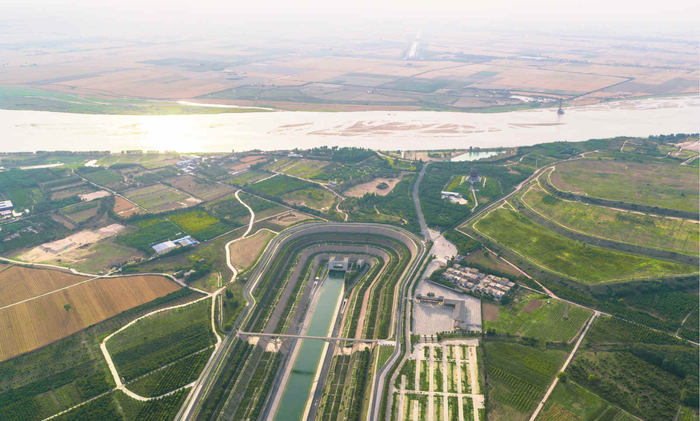 南水北调工程。水利部供图