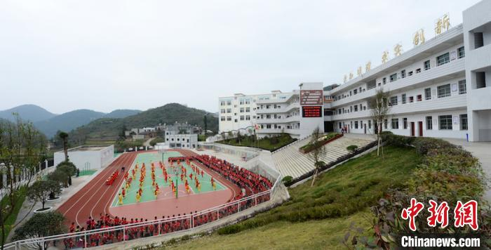 金兰街道护家小学。　钟旭娟 摄