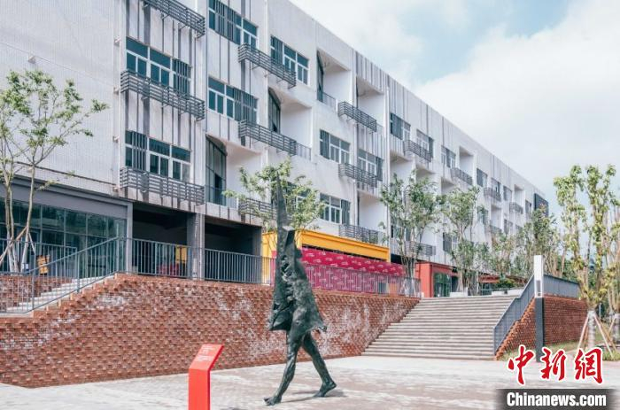     图为重庆两江新区金山意库文化创意产业园。　金山意库供图　