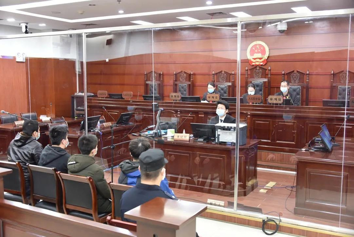 庭审现场