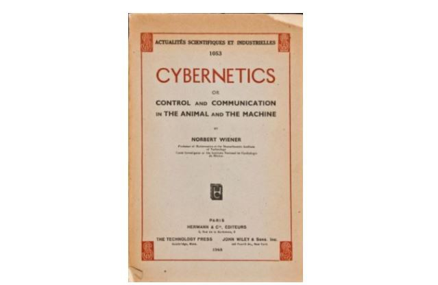  1948年版《控制论》封面。