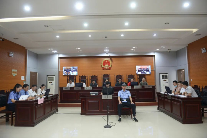 图：安徽省首例消费民事公益诉讼案开庭审理