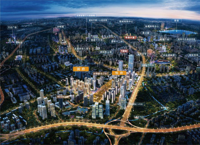 华润中心项目区域效果图 最终以政府报批通过和实际交付为准