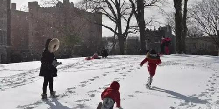 美国纽约连夜降雪华人举家外出共赏雪天美景 手机新浪网 美国纽约连夜降雪华人举家外出共赏雪天美景 手机新浪网