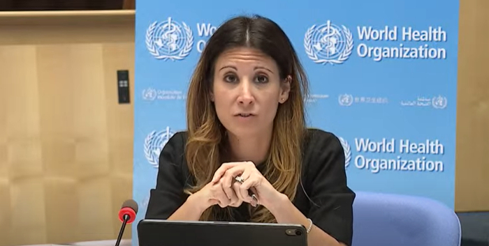 世卫组织卫生紧急项目技术主管玛丽亚·范·科霍夫