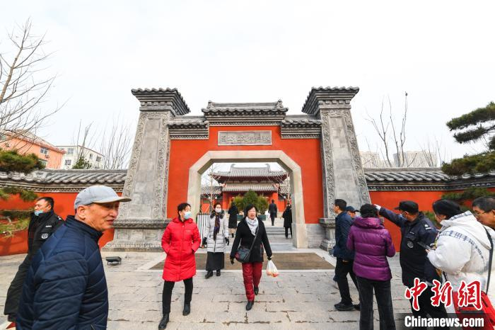 山西太原打造“唐代名相狄仁杰故里”城市名片。　武俊杰 摄