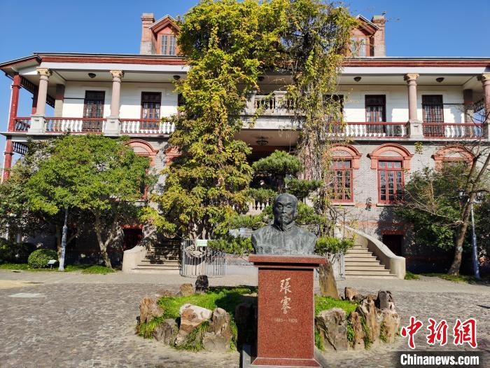 张謇故居濠南别业。　钟升　摄