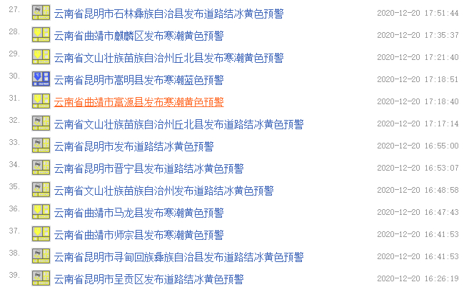 截图自中国天气网