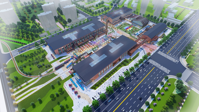  中国宝武安徽(产业)总部项目效果图（部分）