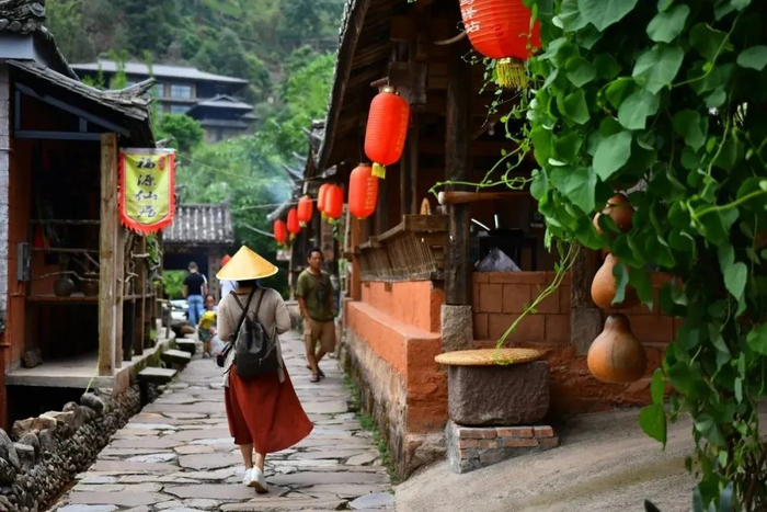 普洱那柯里茶马古道小镇 资料图