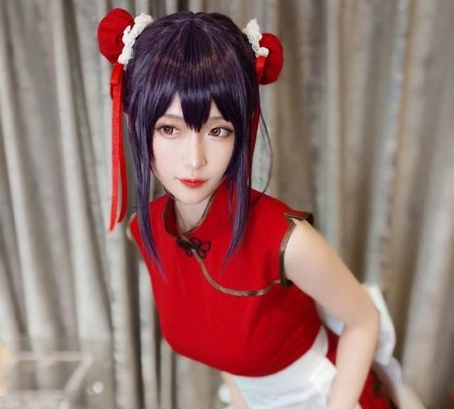 最美女主播腐团儿古典旗袍装惊艳众生看到其完美五官爱了