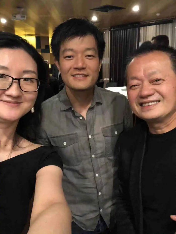  胡丹参加自己入围的澳中杰出校友奖颁奖晚宴