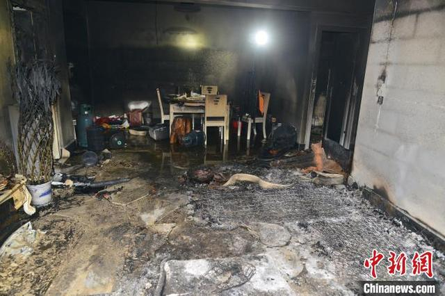 案发现场。警方供图