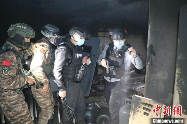 案发现场。警方供图