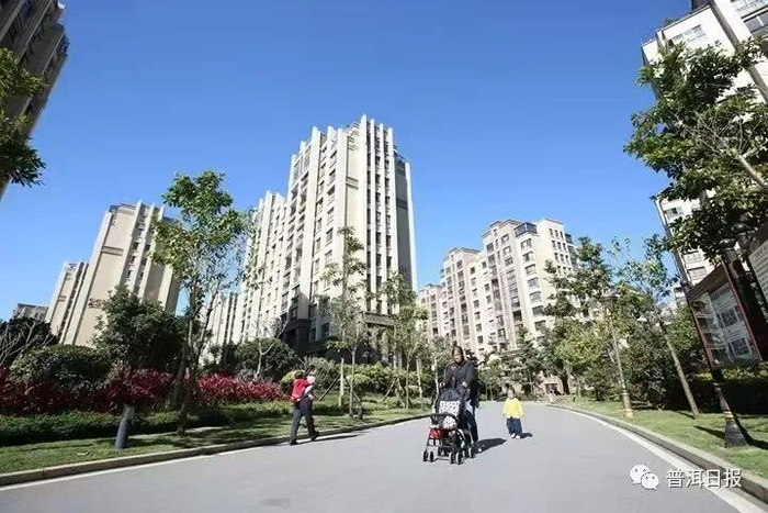 居民小区更宜居 图源：“普洱日报”微信公众号