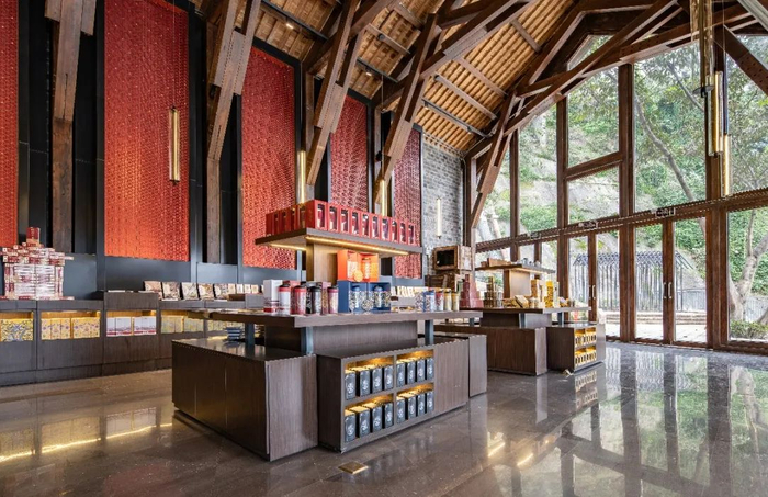 纪念馆内的角楼咖啡 南岸区文化旅游委供图