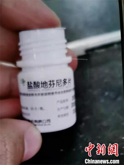 舟舟误服的晕车药 石步云 摄