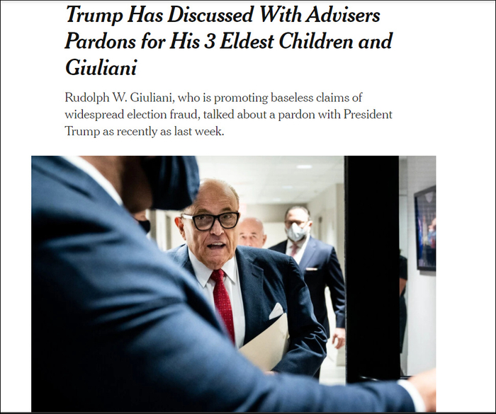 《纽约时报》报道截图