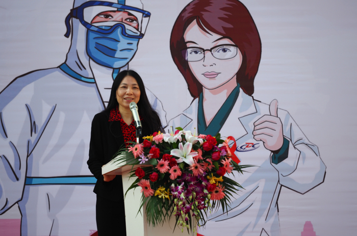 市卫生健康局副局长张巧利