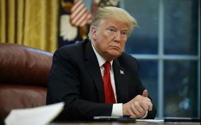 ▲特朗普。图片来源：新京报网